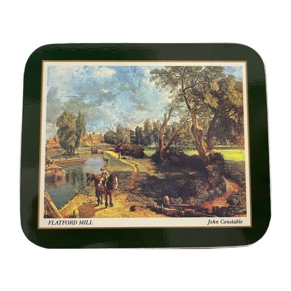 Jason Hardboard Cork Back Set of 6 Coasters by John Constable - Picture 6 of 9